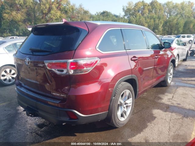 Photo 3 VIN: 5TDDKRFH3GS354390 - TOYOTA HIGHLANDER 