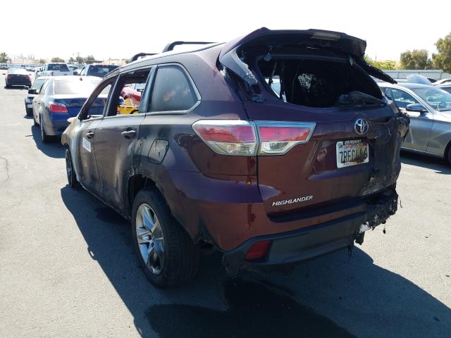 Photo 2 VIN: 5TDDKRFH4GS234890 - TOYOTA HIGHLANDER 