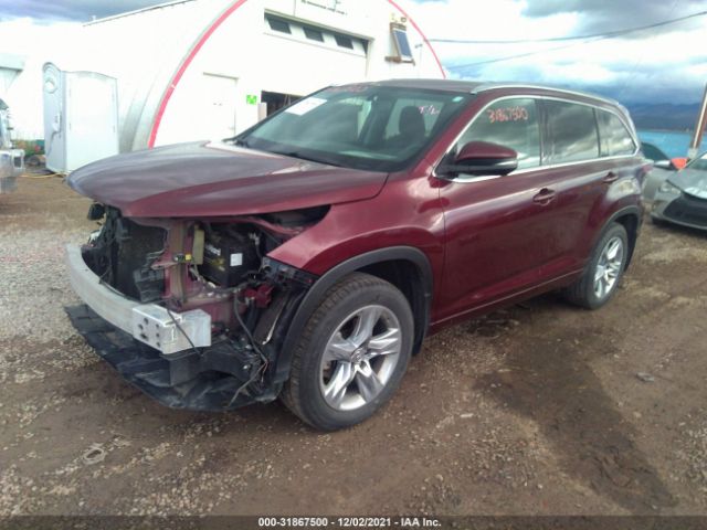 Photo 1 VIN: 5TDDKRFH5ES043668 - TOYOTA HIGHLANDER 