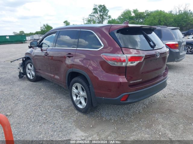 Photo 2 VIN: 5TDDKRFH5FS166937 - TOYOTA HIGHLANDER 