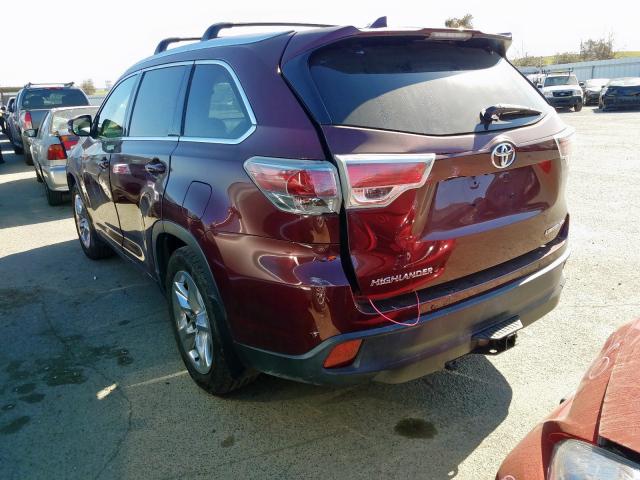 Photo 2 VIN: 5TDDKRFH5FS204649 - TOYOTA HIGHLANDER 