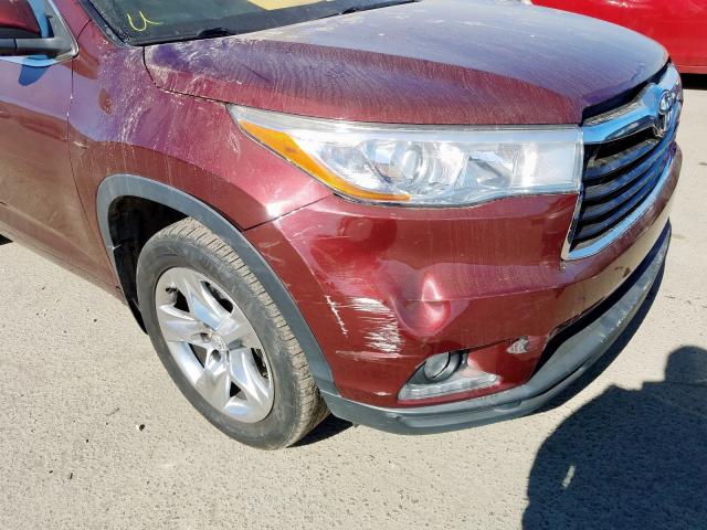 Photo 8 VIN: 5TDDKRFH5FS204649 - TOYOTA HIGHLANDER 