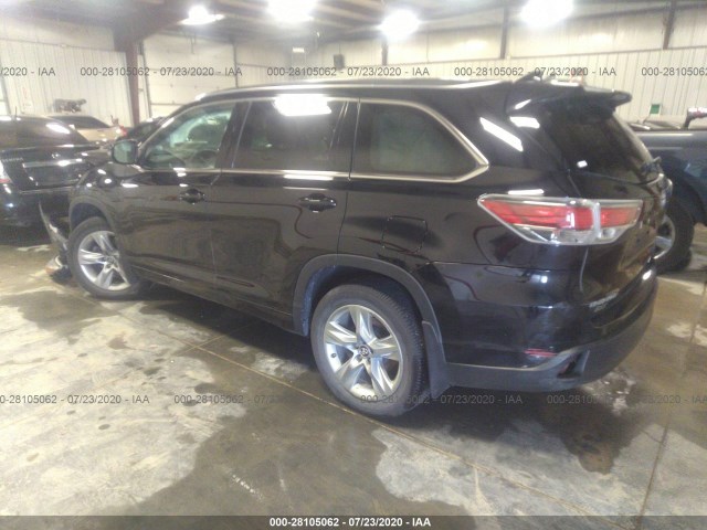 Photo 2 VIN: 5TDDKRFH5GS303120 - TOYOTA HIGHLANDER 