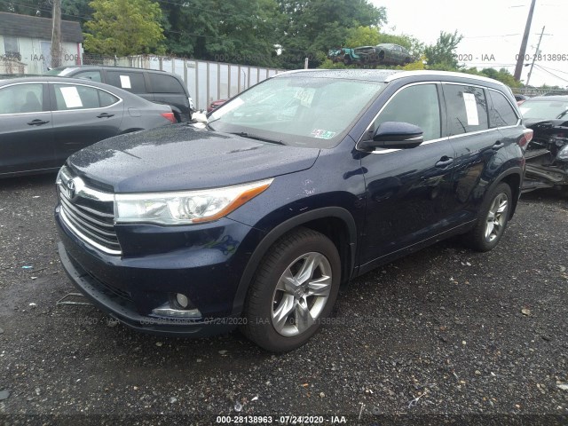 Photo 1 VIN: 5TDDKRFH6ES033148 - TOYOTA HIGHLANDER 