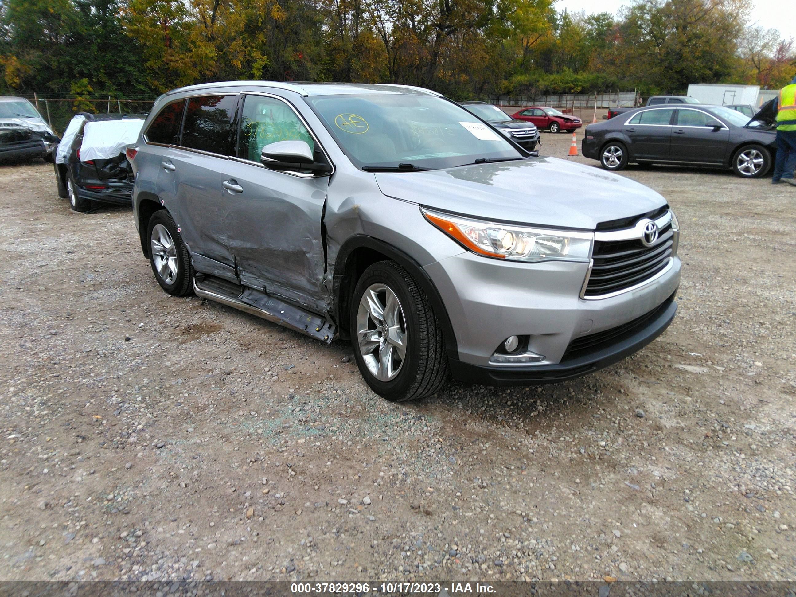 Photo 0 VIN: 5TDDKRFH6ES037751 - TOYOTA HIGHLANDER 