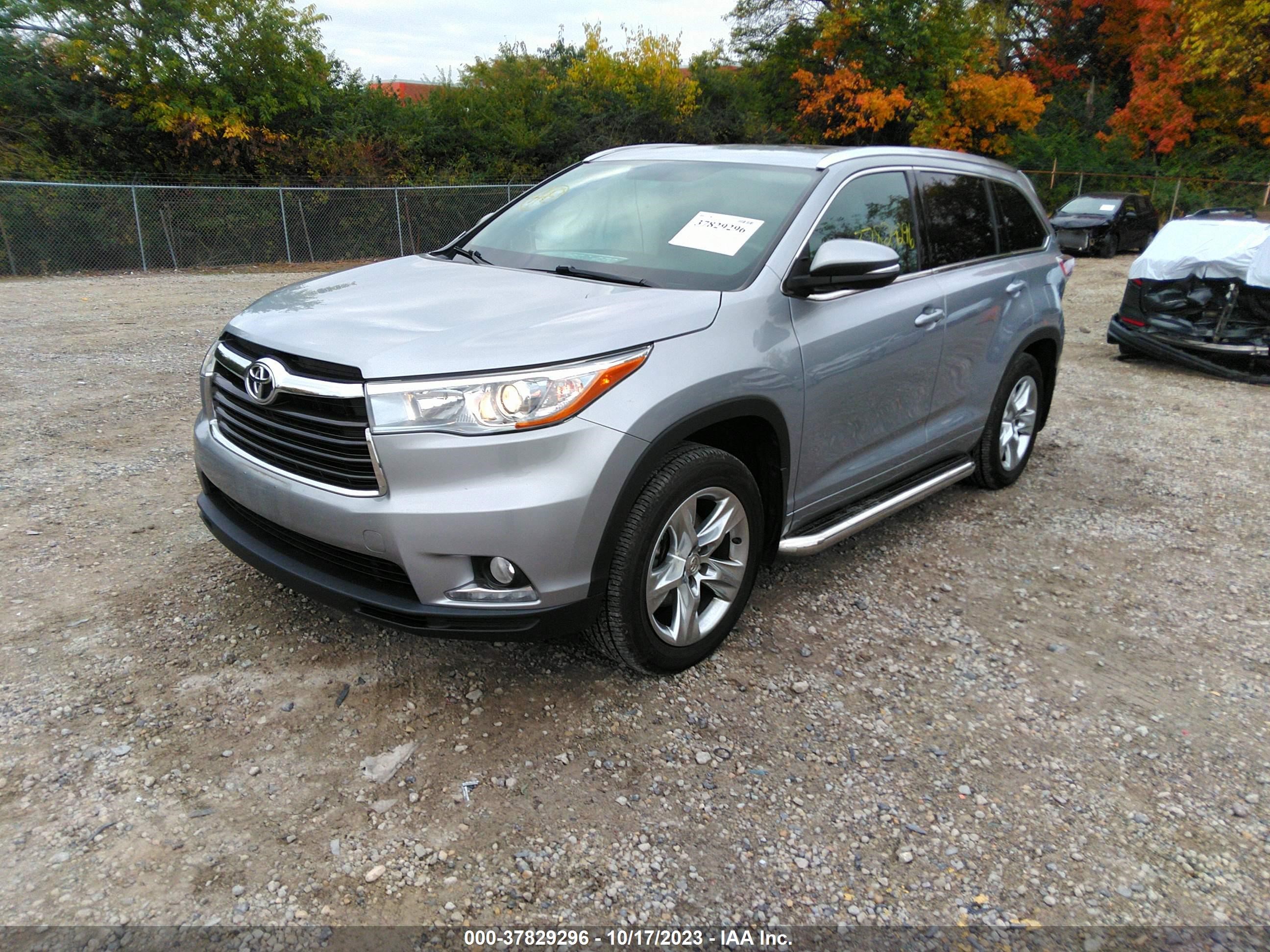 Photo 1 VIN: 5TDDKRFH6ES037751 - TOYOTA HIGHLANDER 