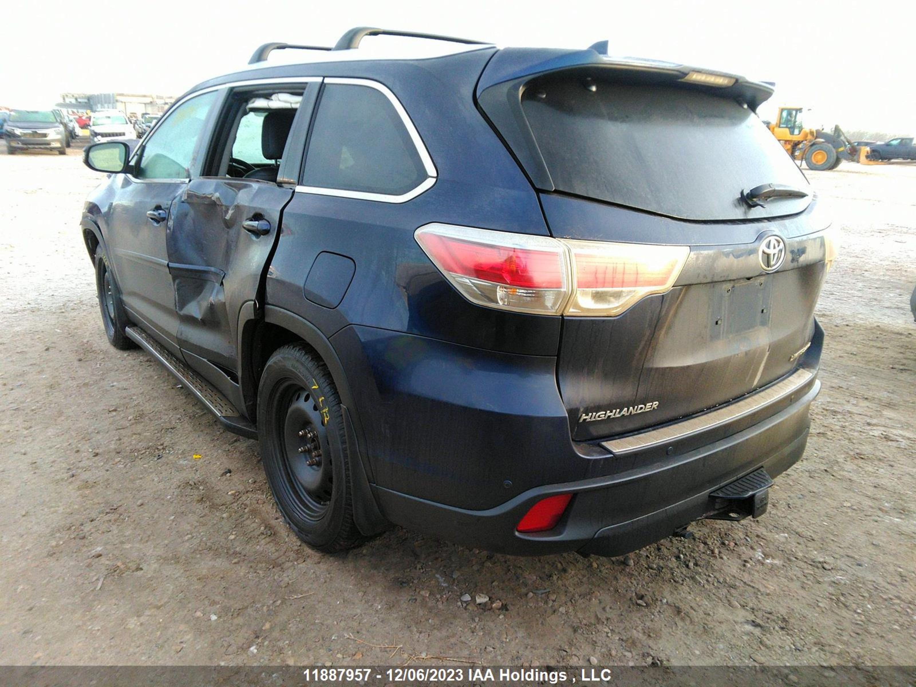 Photo 2 VIN: 5TDDKRFH6FS086899 - TOYOTA HIGHLANDER 