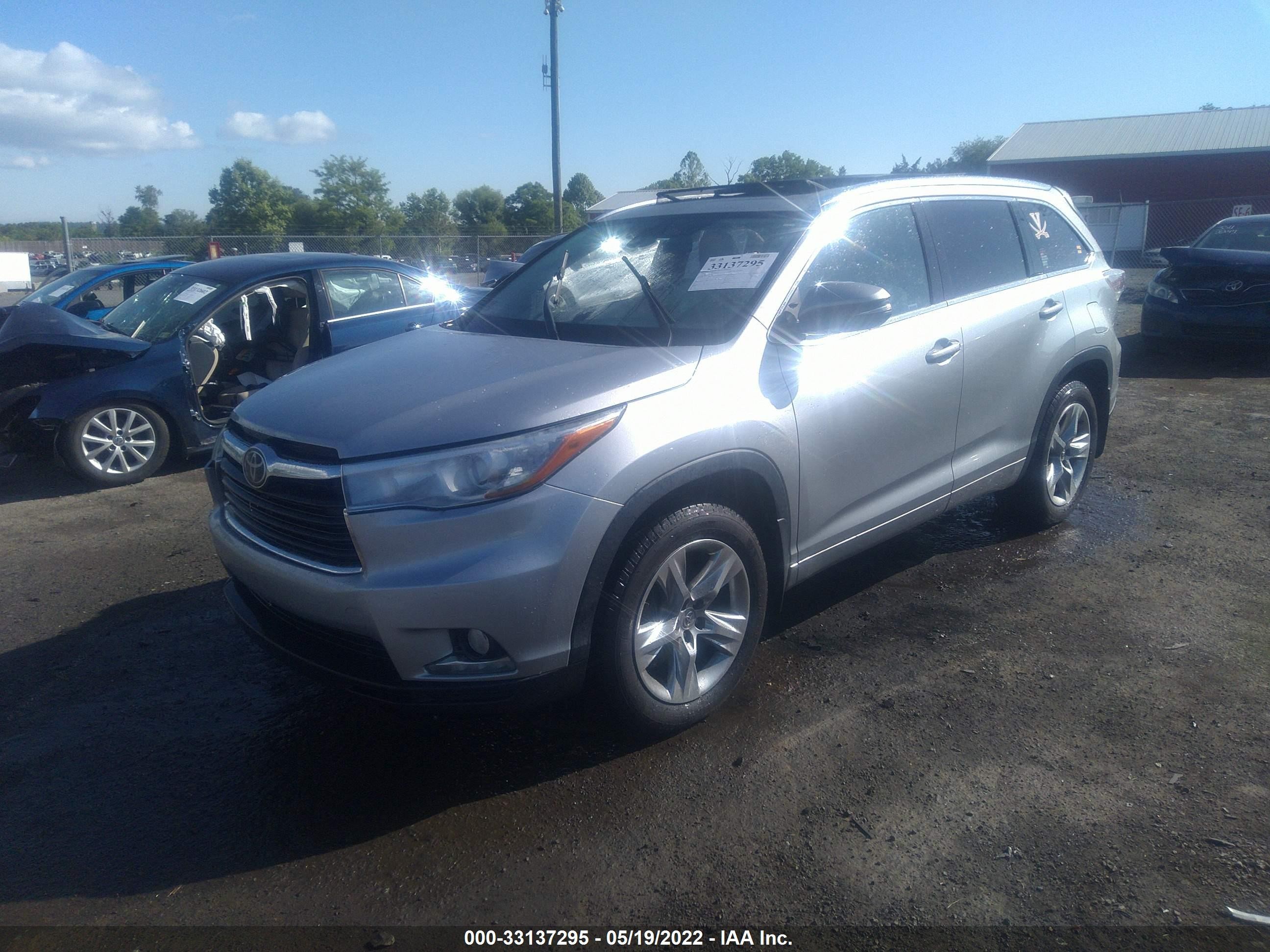 Photo 1 VIN: 5TDDKRFH6FS221914 - TOYOTA HIGHLANDER 