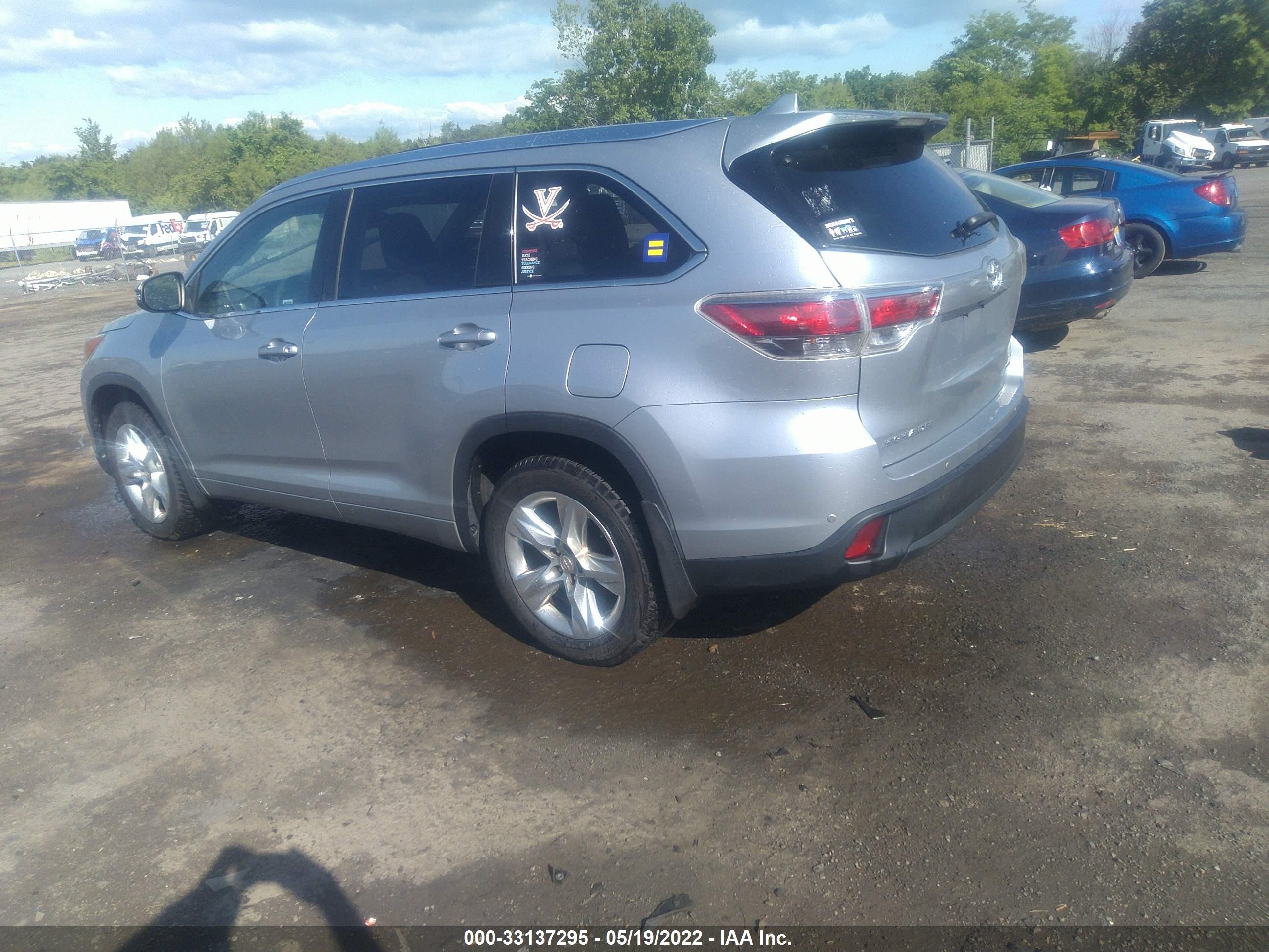 Photo 2 VIN: 5TDDKRFH6FS221914 - TOYOTA HIGHLANDER 