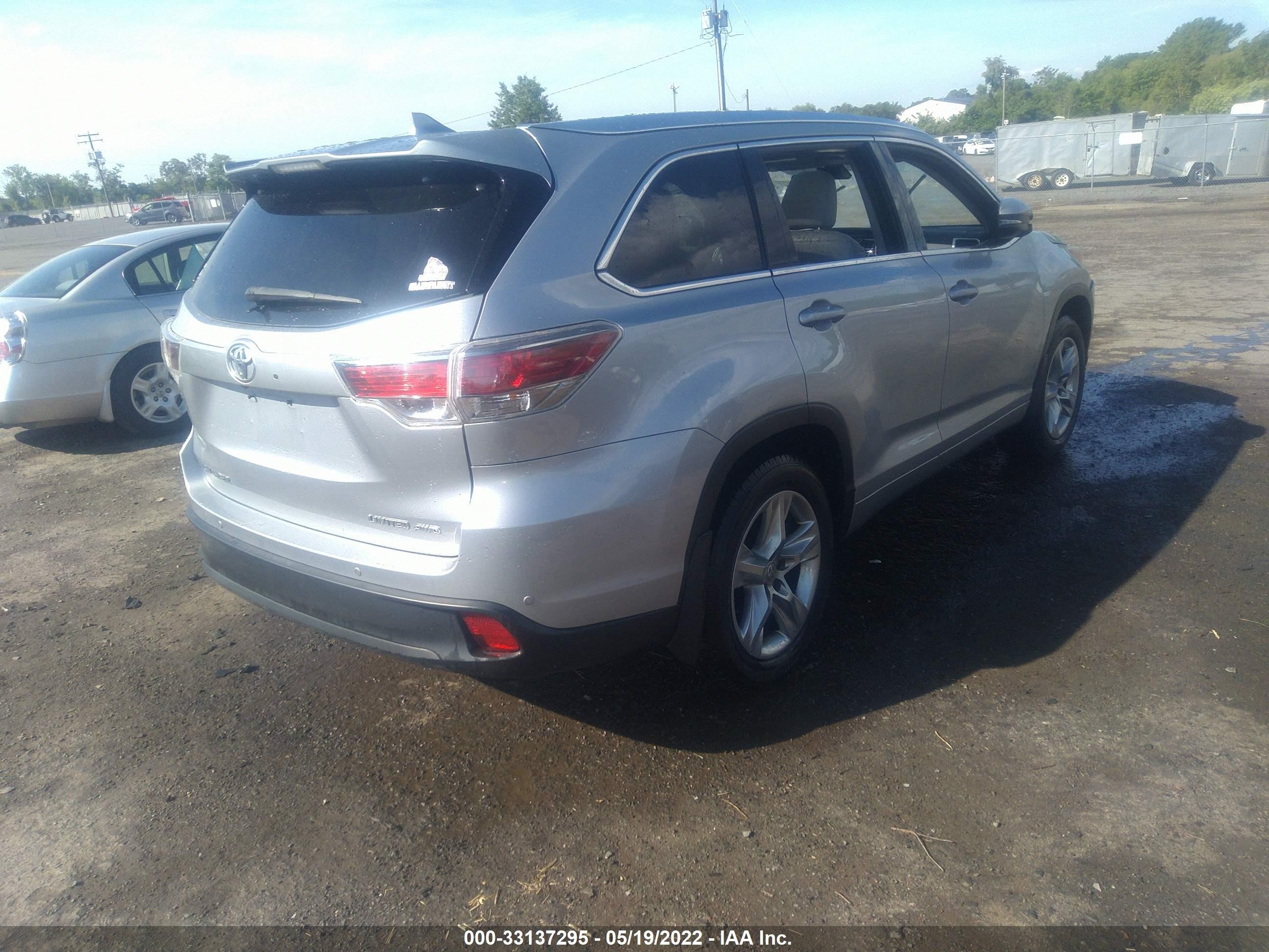 Photo 3 VIN: 5TDDKRFH6FS221914 - TOYOTA HIGHLANDER 