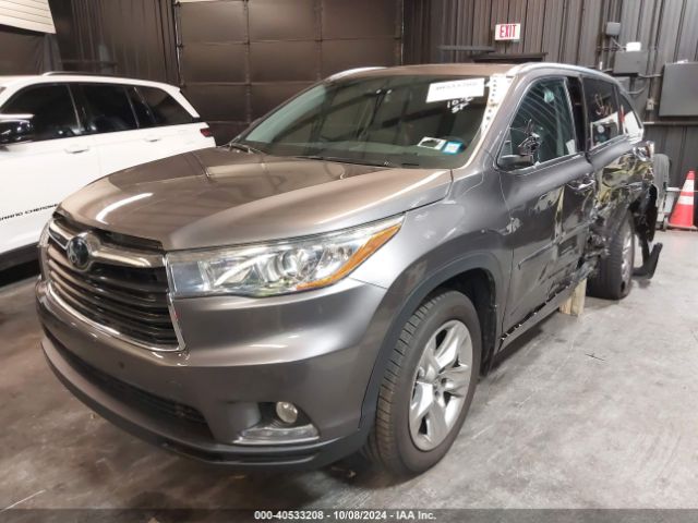 Photo 1 VIN: 5TDDKRFH6GS260357 - TOYOTA HIGHLANDER 