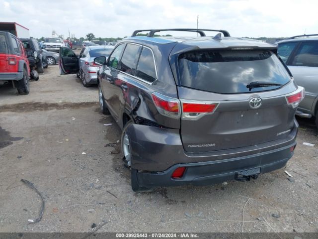 Photo 2 VIN: 5TDDKRFH6GS341133 - TOYOTA HIGHLANDER 