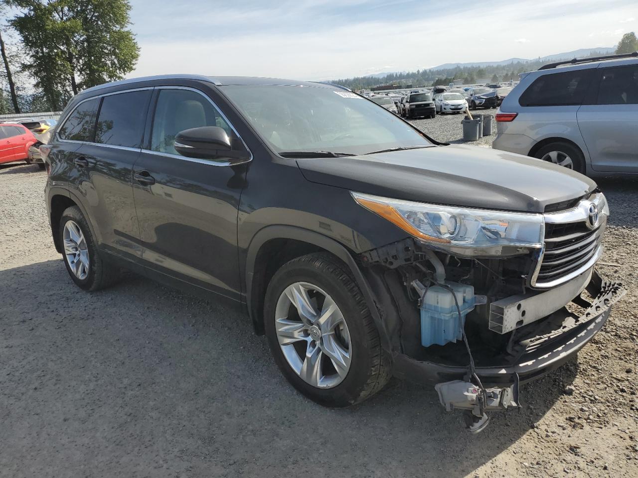 Photo 3 VIN: 5TDDKRFH7ES040223 - TOYOTA HIGHLANDER 