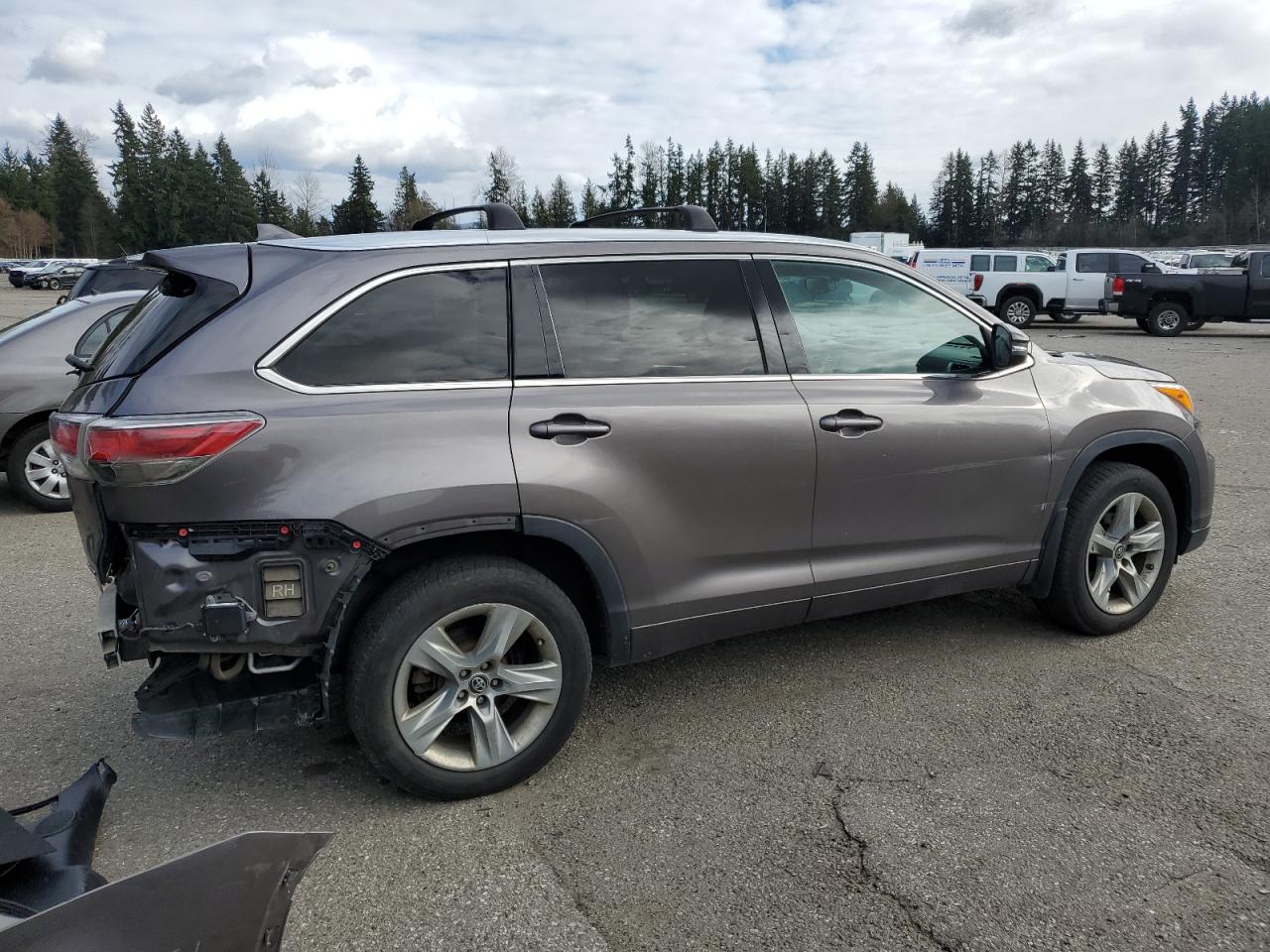 Photo 2 VIN: 5TDDKRFH7GS322154 - TOYOTA HIGHLANDER 