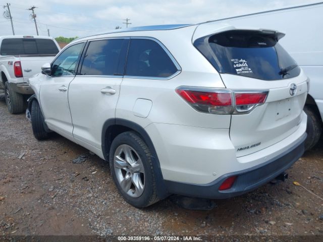 Photo 2 VIN: 5TDDKRFH8ES005822 - TOYOTA HIGHLANDER 