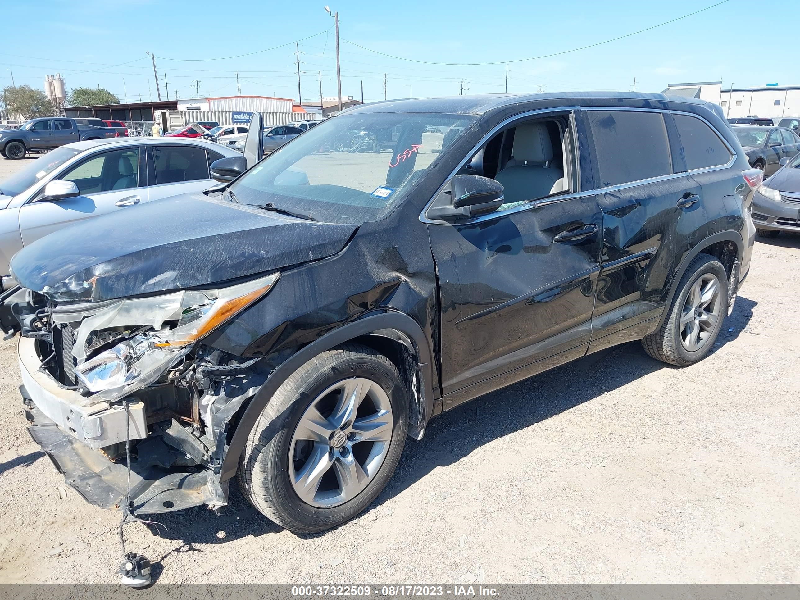 Photo 1 VIN: 5TDDKRFH8FS099265 - TOYOTA HIGHLANDER 