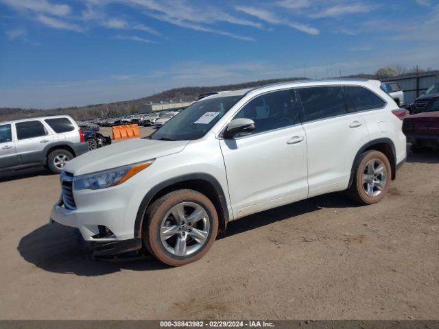 Photo 1 VIN: 5TDDKRFH8GS315276 - TOYOTA HIGHLANDER 