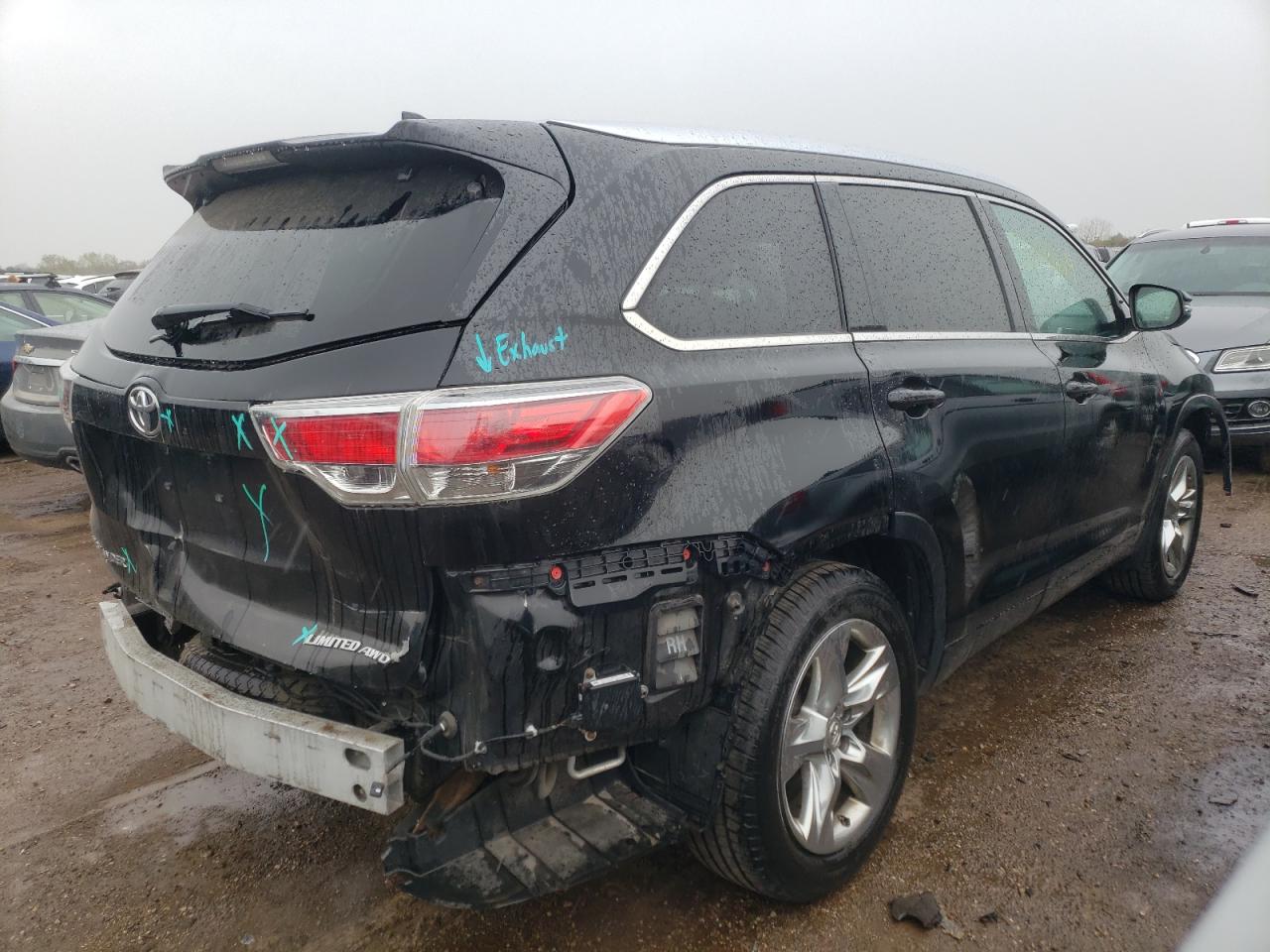 Photo 2 VIN: 5TDDKRFH9ES012620 - TOYOTA HIGHLANDER 