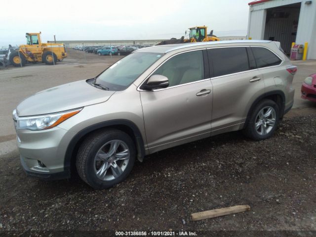 Photo 1 VIN: 5TDDKRFH9ES035489 - TOYOTA HIGHLANDER 