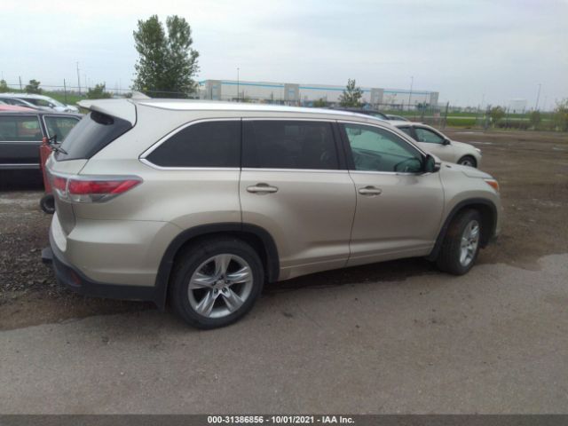 Photo 3 VIN: 5TDDKRFH9ES035489 - TOYOTA HIGHLANDER 