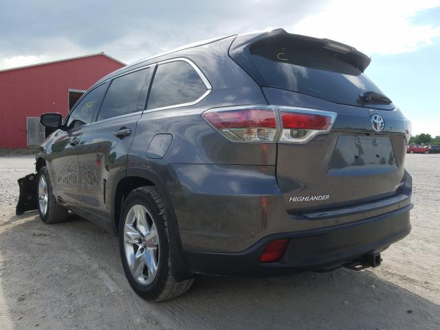 Photo 2 VIN: 5TDDKRFH9GS349338 - TOYOTA HIGHLANDER 