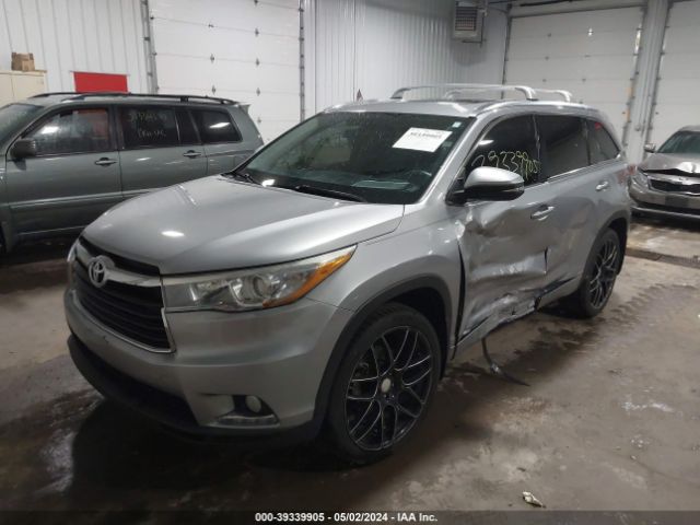 Photo 1 VIN: 5TDDKRFH9GS352465 - TOYOTA HIGHLANDER 