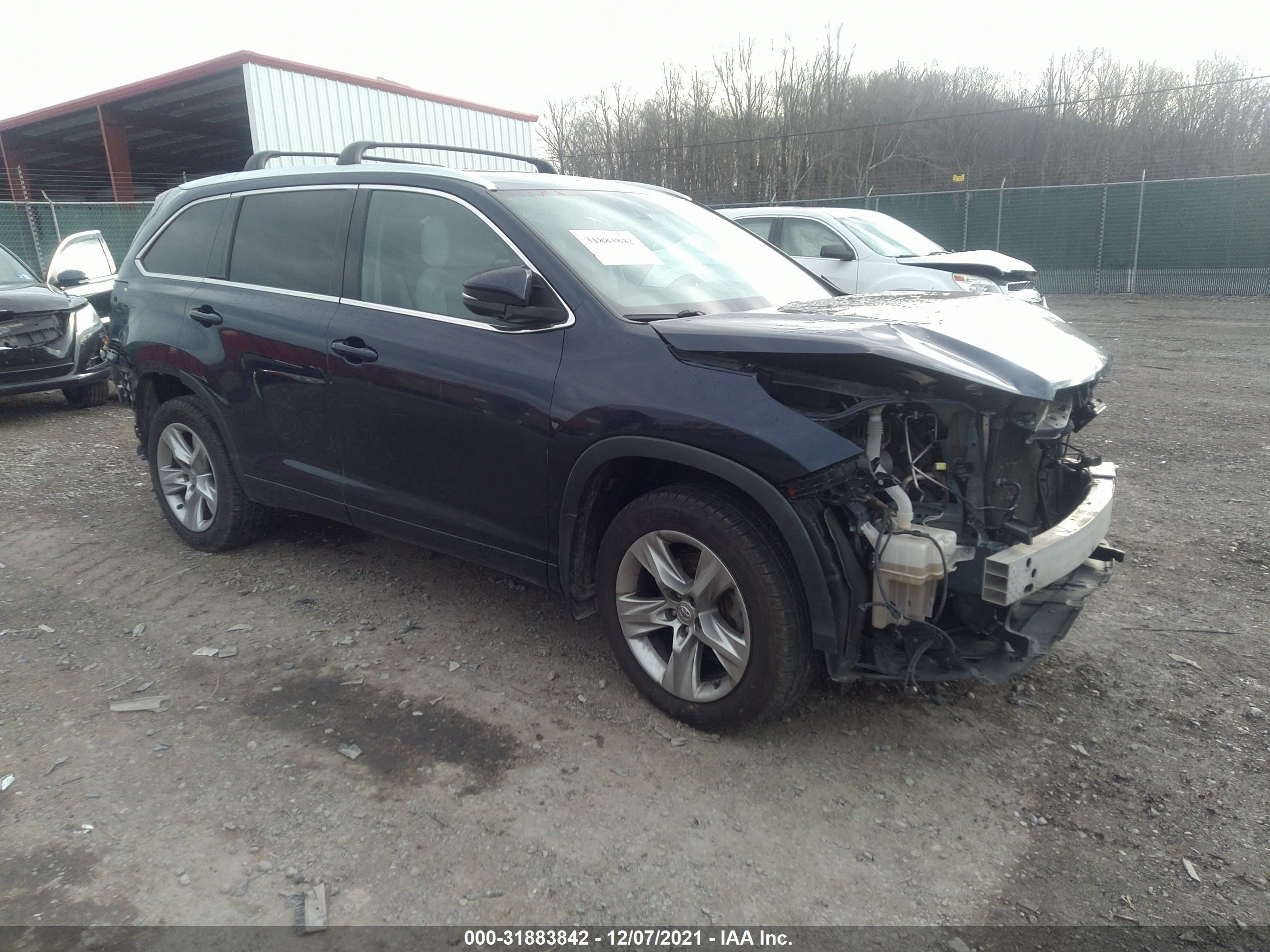 Photo 0 VIN: 5TDDKRFHXES017339 - TOYOTA HIGHLANDER 