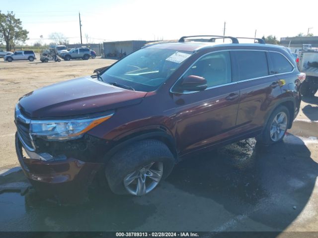 Photo 1 VIN: 5TDDKRFHXFS135179 - TOYOTA HIGHLANDER 