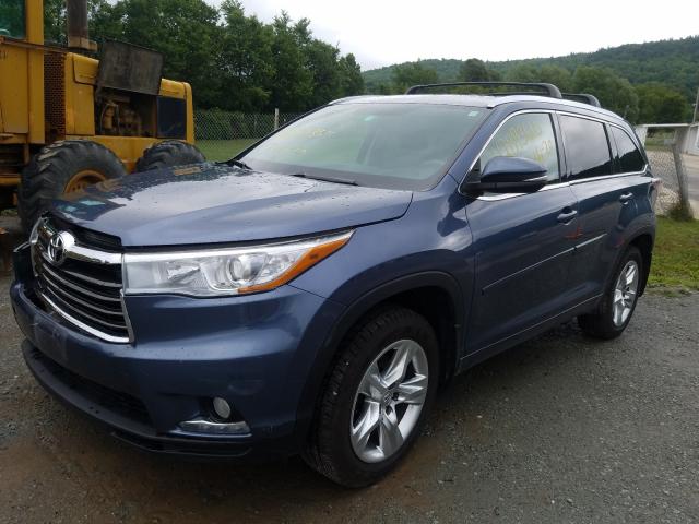 Photo 1 VIN: 5TDDKRFHXFS136770 - TOYOTA HIGHLANDER 