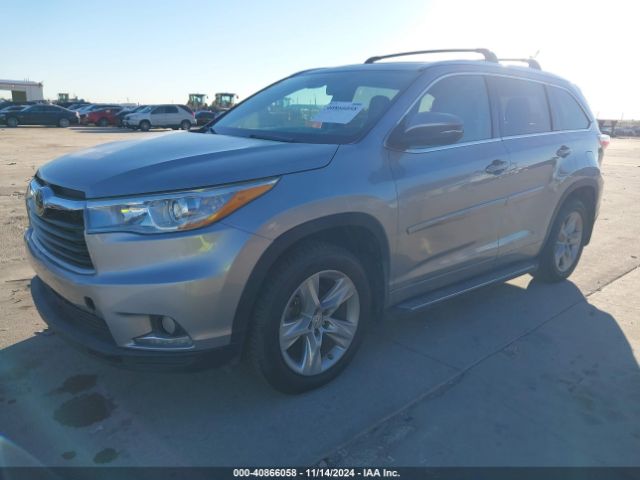 Photo 1 VIN: 5TDDKRFHXFS195589 - TOYOTA HIGHLANDER 