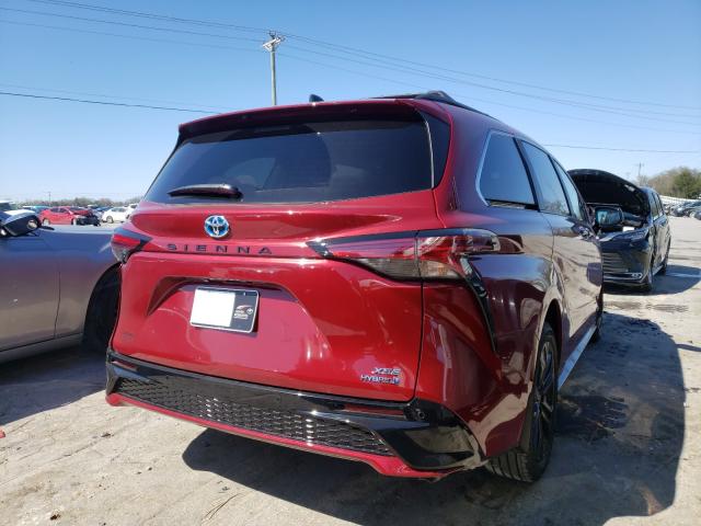 Photo 3 VIN: 5TDDRKEC0MS007121 - TOYOTA SIENNA XSE 