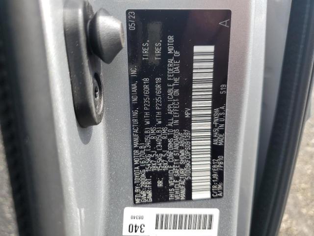 Photo 12 VIN: 5TDDSKFC0PS091397 - TOYOTA SIENNA XSE 