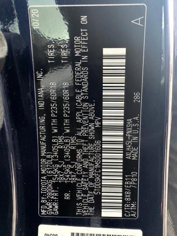 Photo 9 VIN: 5TDDSKFC1MS001606 - TOYOTA SIENNA XSE 