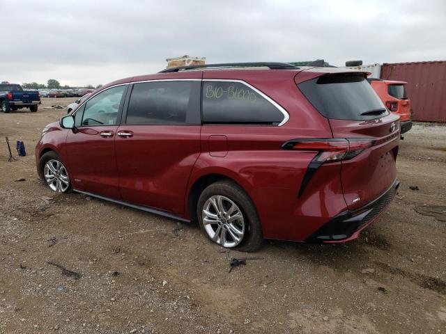 Photo 1 VIN: 5TDDSKFC5MS010406 - TOYOTA SIENNA XSE 