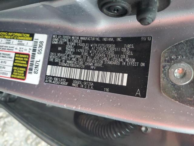 Photo 12 VIN: 5TDDW5G10BS046729 - TOYOTA SEQUOIA PL 