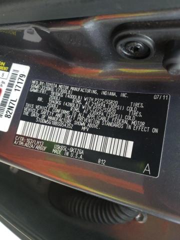 Photo 12 VIN: 5TDDW5G18BS054352 - TOYOTA SEQUOIA PL 