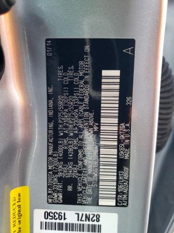 Photo 13 VIN: 5TDDW5G19ES098977 - TOYOTA SEQUOIA 