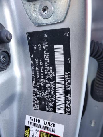 Photo 12 VIN: 5TDDW5G1XFS118221 - TOYOTA SEQUOIA 