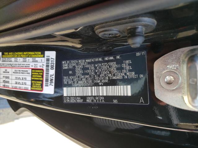 Photo 9 VIN: 5TDDY5G10CS056527 - TOYOTA SEQUOIA PL 