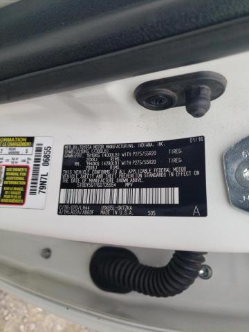 Photo 12 VIN: 5TDDY5G11GS135954 - TOYOTA SEQUOIA PL 