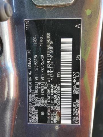 Photo 13 VIN: 5TDDY5G15KS168075 - TOYOTA SEQUOIA 