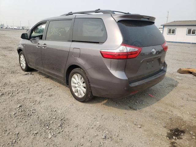 Photo 2 VIN: 5TDDZ3DC0HS179226 - TOYOTA SIENNA XLE 