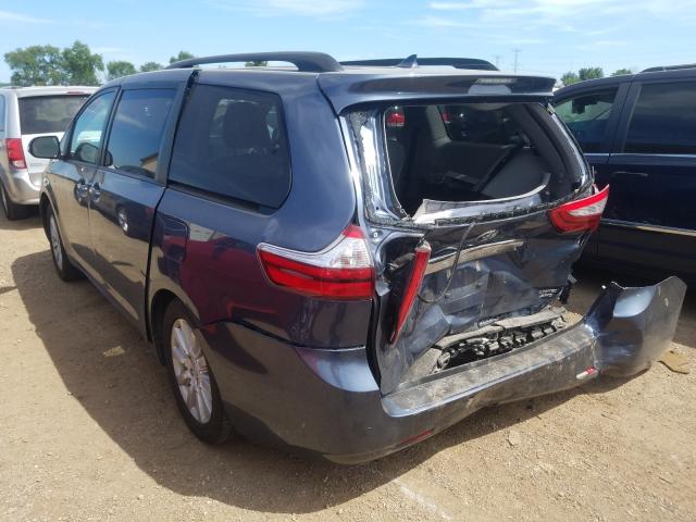 Photo 2 VIN: 5TDDZ3DC1HS164623 - TOYOTA SIENNA XLE 