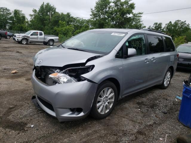 Photo 1 VIN: 5TDDZ3DC1HS165707 - TOYOTA SIENNA XLE 