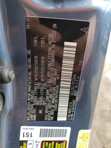 Photo 12 VIN: 5TDDZ3DC1HS185438 - TOYOTA SIENNA XLE 