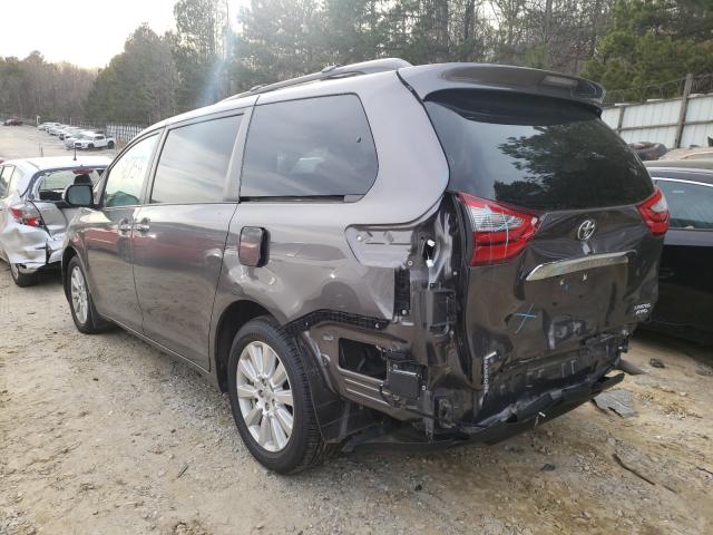 Photo 2 VIN: 5TDDZ3DC2HS149371 - TOYOTA SIENNA XLE 