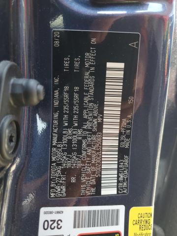 Photo 12 VIN: 5TDDZ3DC2LS250693 - TOYOTA SIENNA XLE 