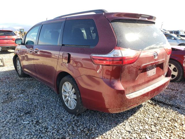 Photo 2 VIN: 5TDDZ3DC3HS158550 - TOYOTA SIENNA XLE 