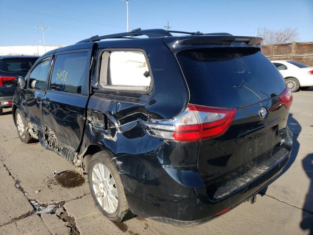 Photo 2 VIN: 5TDDZ3DC3HS178488 - TOYOTA SIENNA XLE 