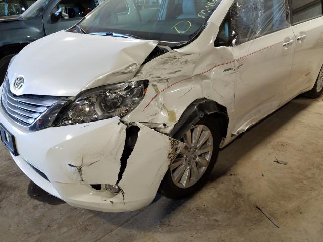 Photo 8 VIN: 5TDDZ3DC4HS171551 - TOYOTA SIENNA XLE 